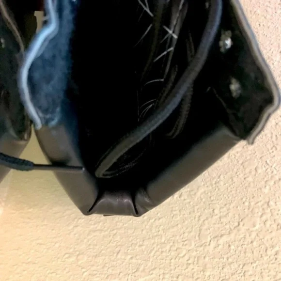 Jack Skellington Biker Style Black Boots 6.5 women’s - Picture 5 of 5